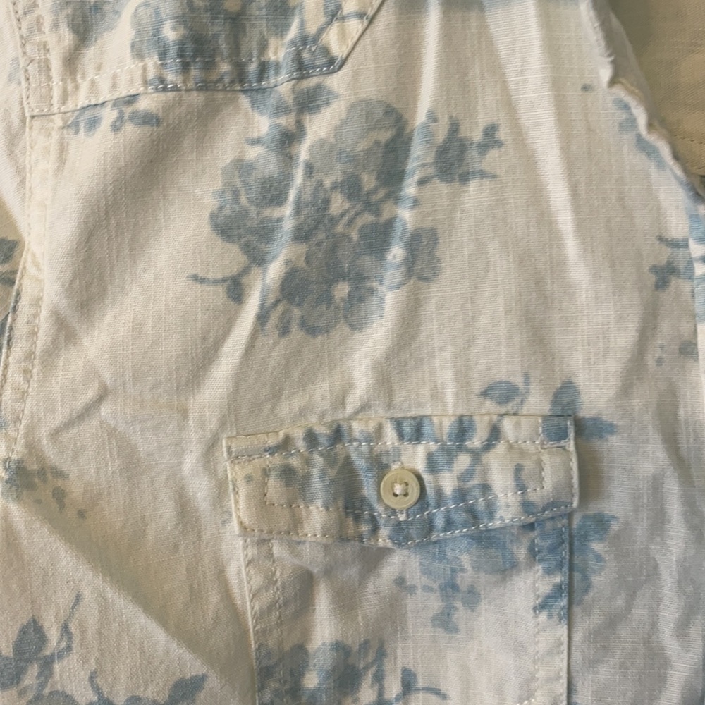 American Eagle Denim Button Up - image 4